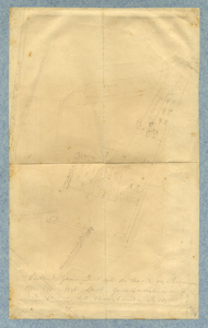 39942 Plattegrond van de abdij Oudwijk te Utrecht.